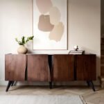 Mid Century Modern Sobral 62″ Server – Rich Walnut