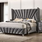 Maddie Glam LED Storage Bed frame