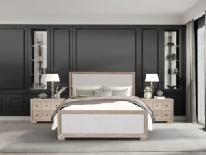 Hatton Cross Bed in Tawny Finish – Queen and Eastern King Size