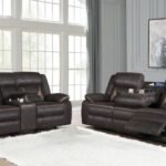 MIRANDA 5-Piece California King Bedroom Set – Black Contemporary Collection