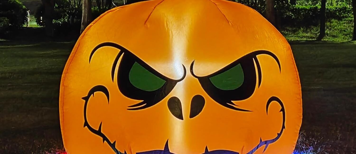 4FT LED Halloween Inflatable Pumpkin — The Glow That Welcomes the Night