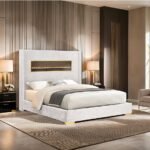 Glam Pink Wingback Tufted Bed Frame