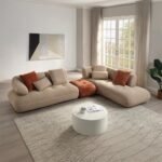 Veata Sectional Sofa Nabuck