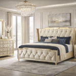 Modern Black Upholstered Bed Inspiration